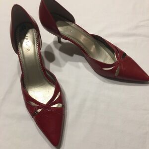 Elegant Red Women's Heels